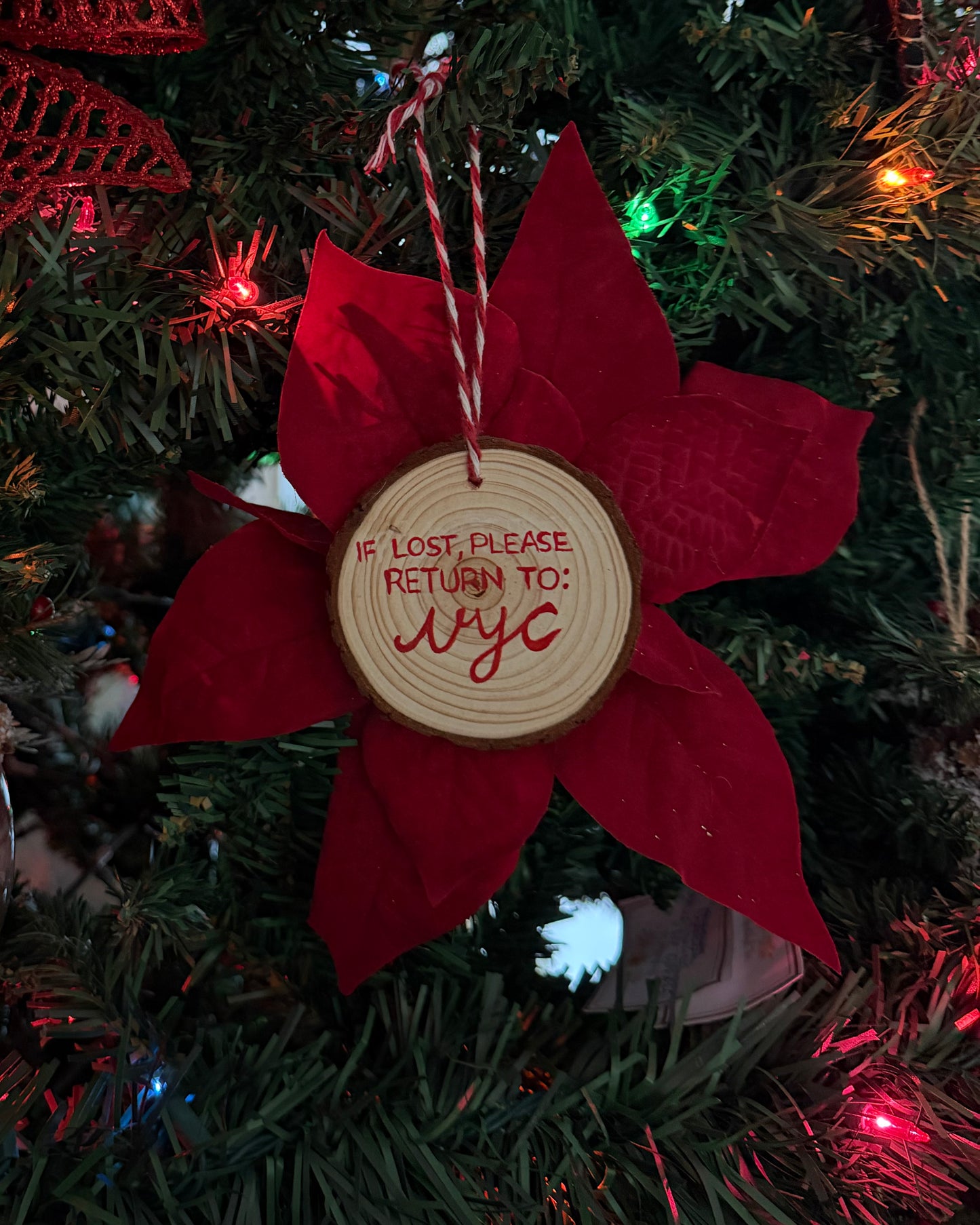 big apple 'New York City' (red)