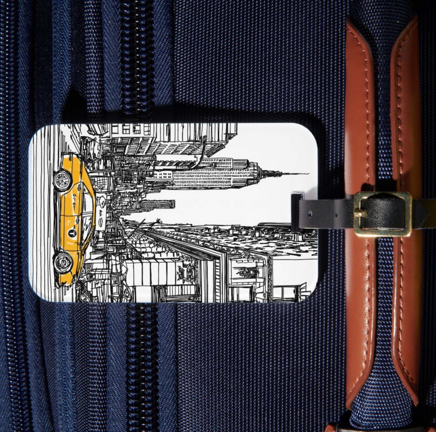 soho taxi -- luggage tags