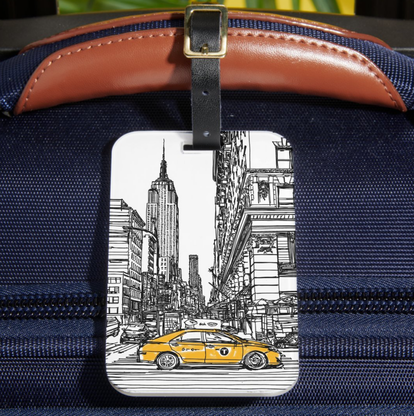 soho taxi -- luggage tags