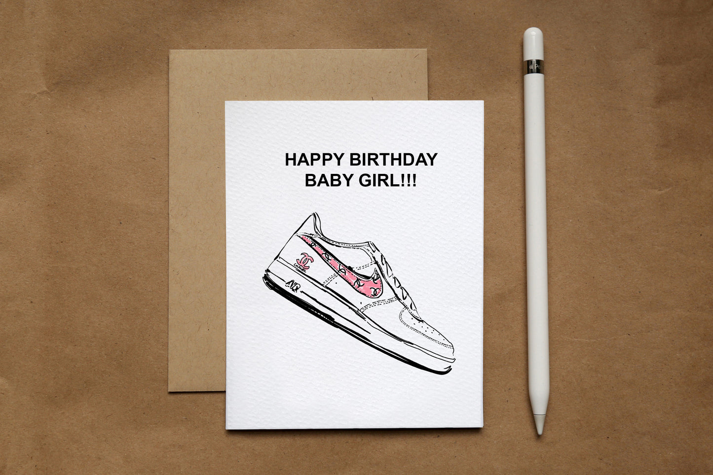 happy birthday baby girl!!! (chanel nike shoe)