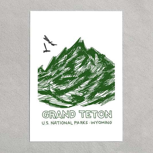 grand teton national park (green)