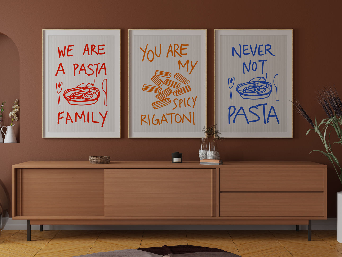 we are a pasta family