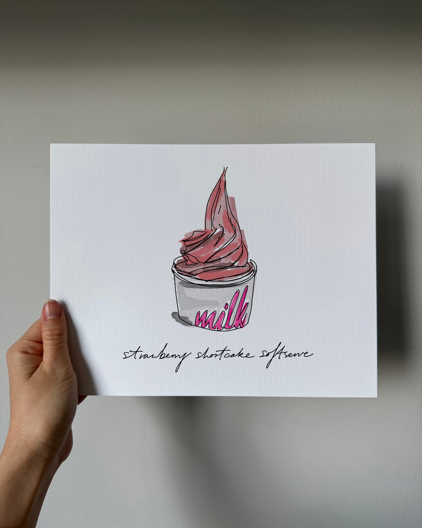 MILK strawberry shortcake