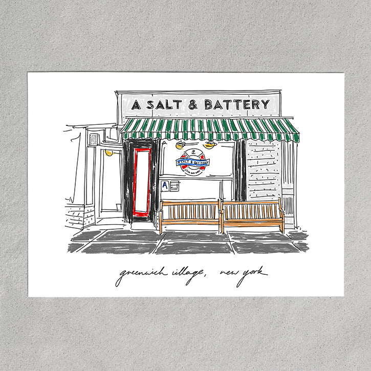 a salt and battery