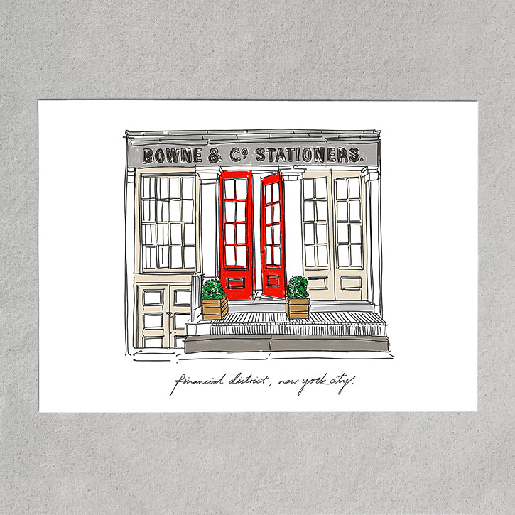 bowne & co stationers