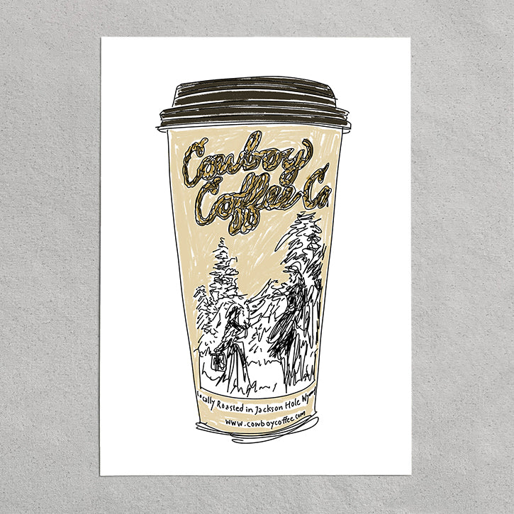 cowboy coffee cup