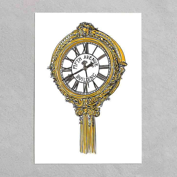 tiffany street clock