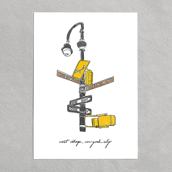 hudson street and bleecker street