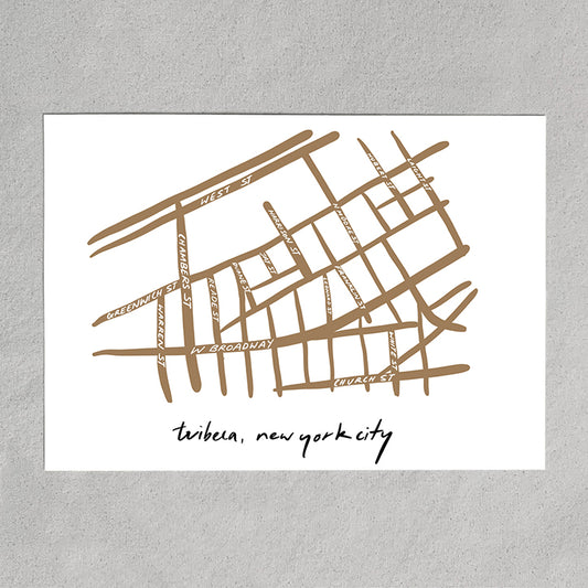 maps: tribeca