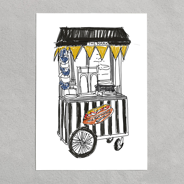 the mark hotel hotdog stand