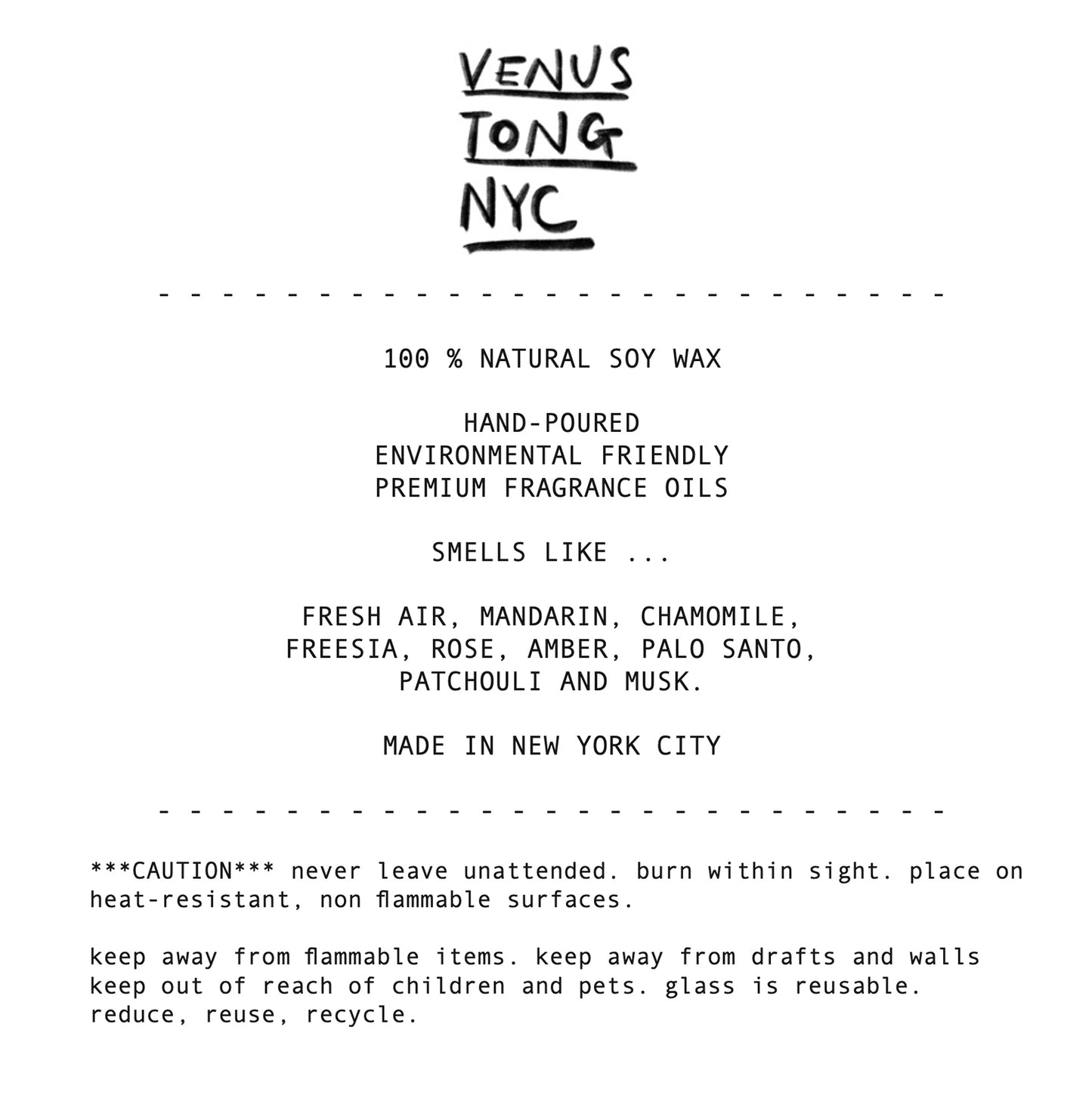 williamsburg candle (12oz)