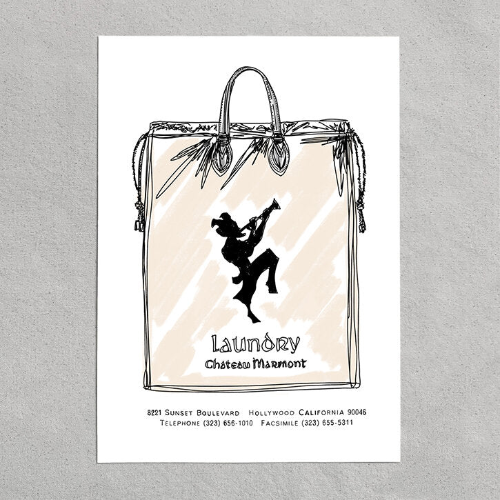 chateau marmont laundry bag