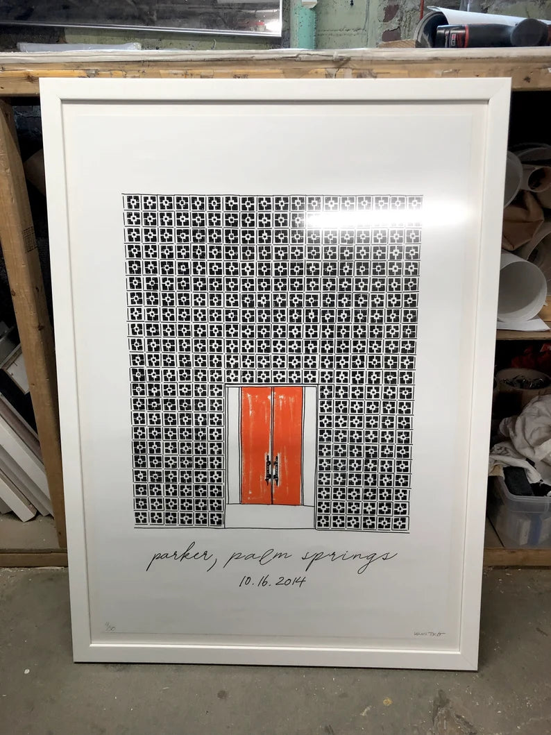 the parker hotel orange door