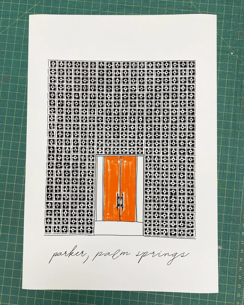 the parker hotel orange door