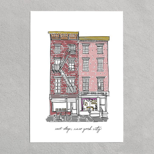 barber shop and psychic storefront