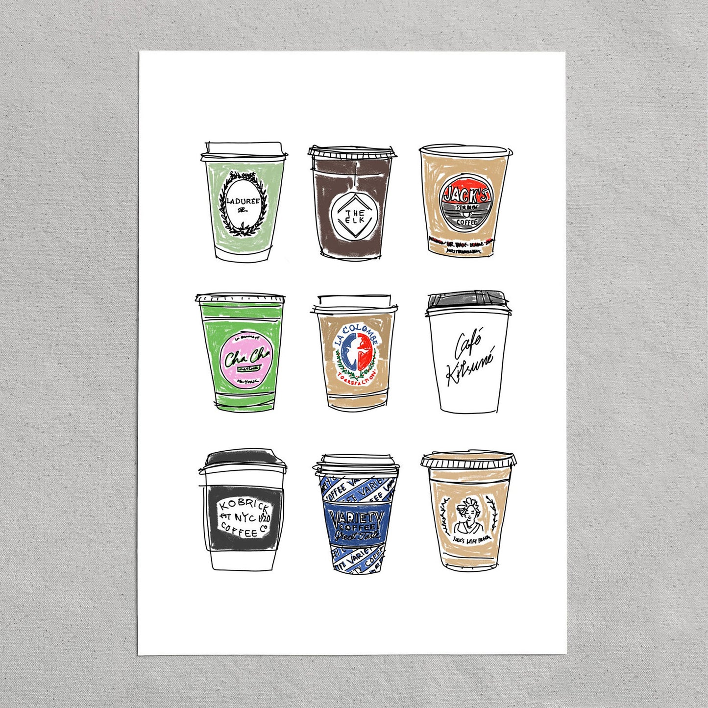coffee cup poster 2
