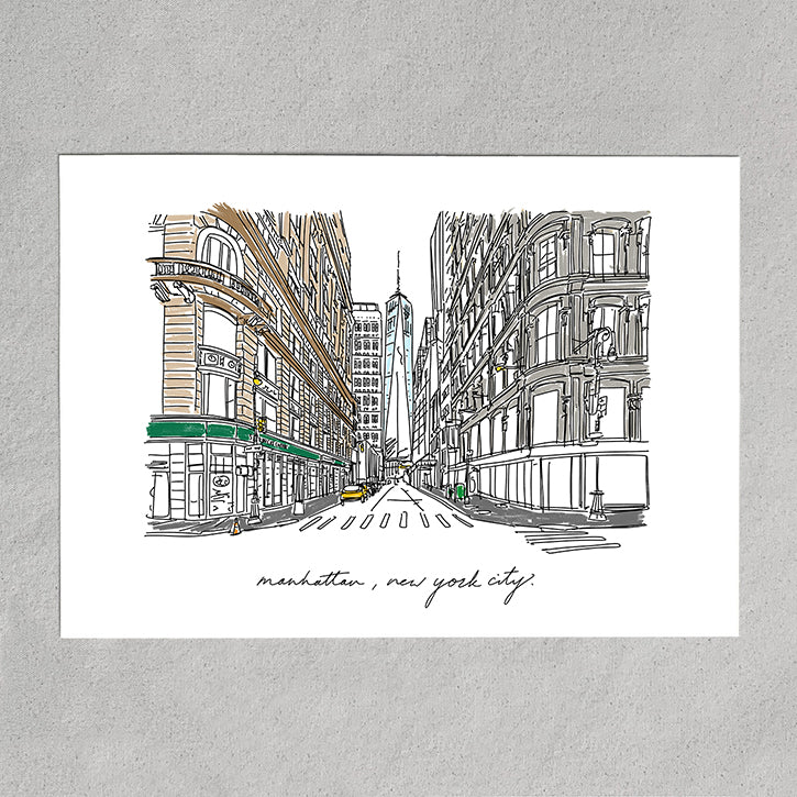 downtown manhattan