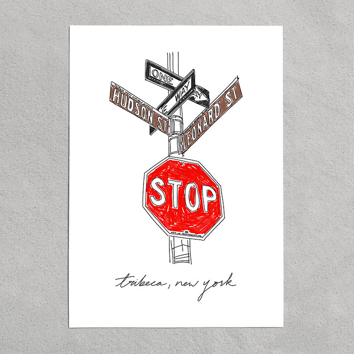 hudson st and leonard st