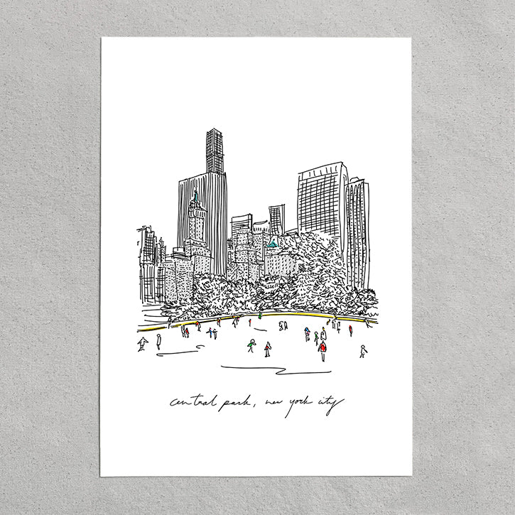 central park ice skating