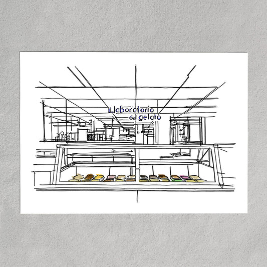 il laboratorio del gelato