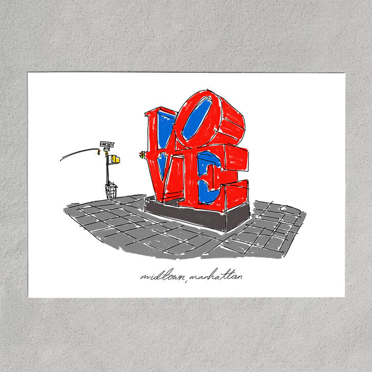 LOVE sculpture