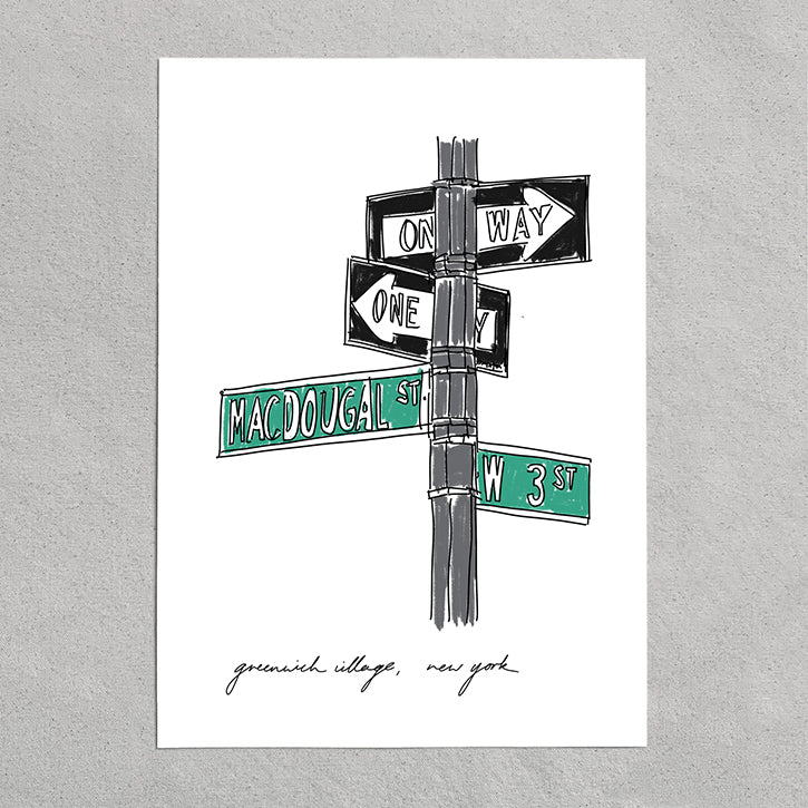 macdougal st and w 3 st