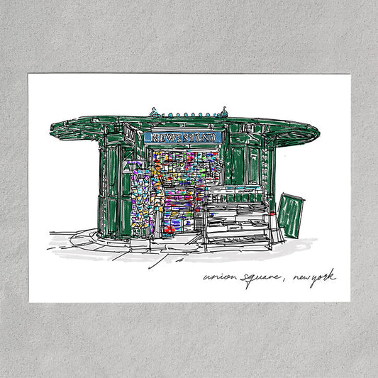 union square green newsstand
