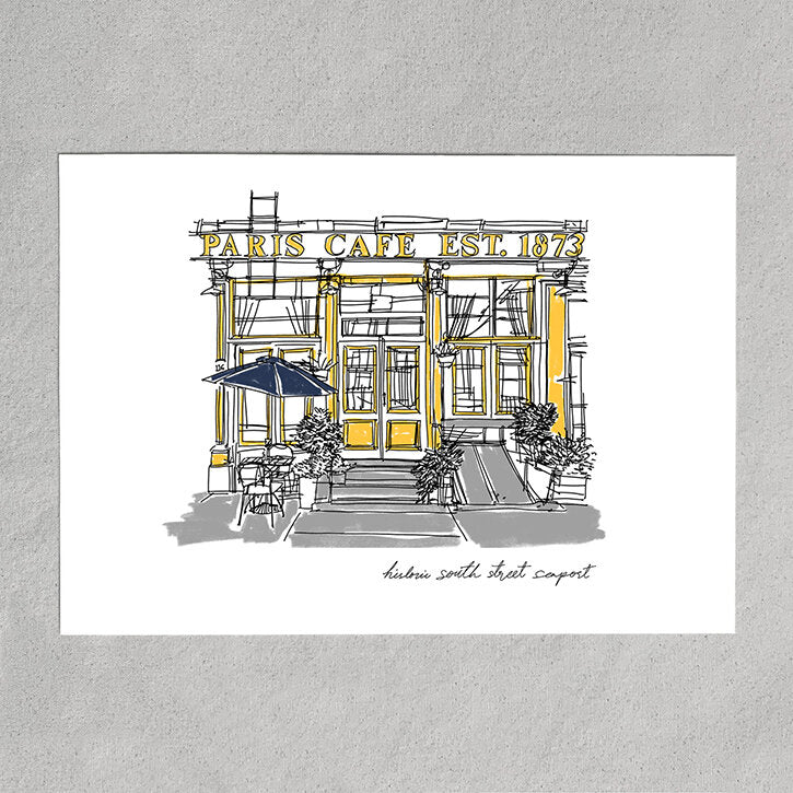 the paris cafe coffee shop