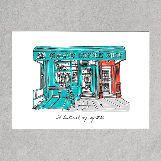 the classic coffee shop