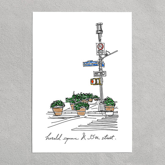 herald square and 35th st