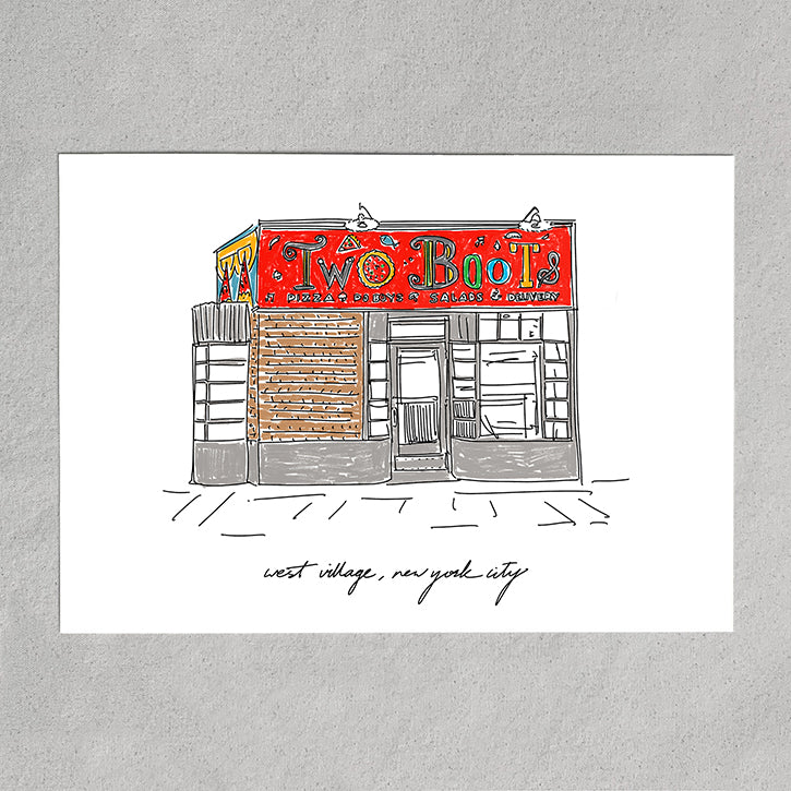 two boots pizza (west village)