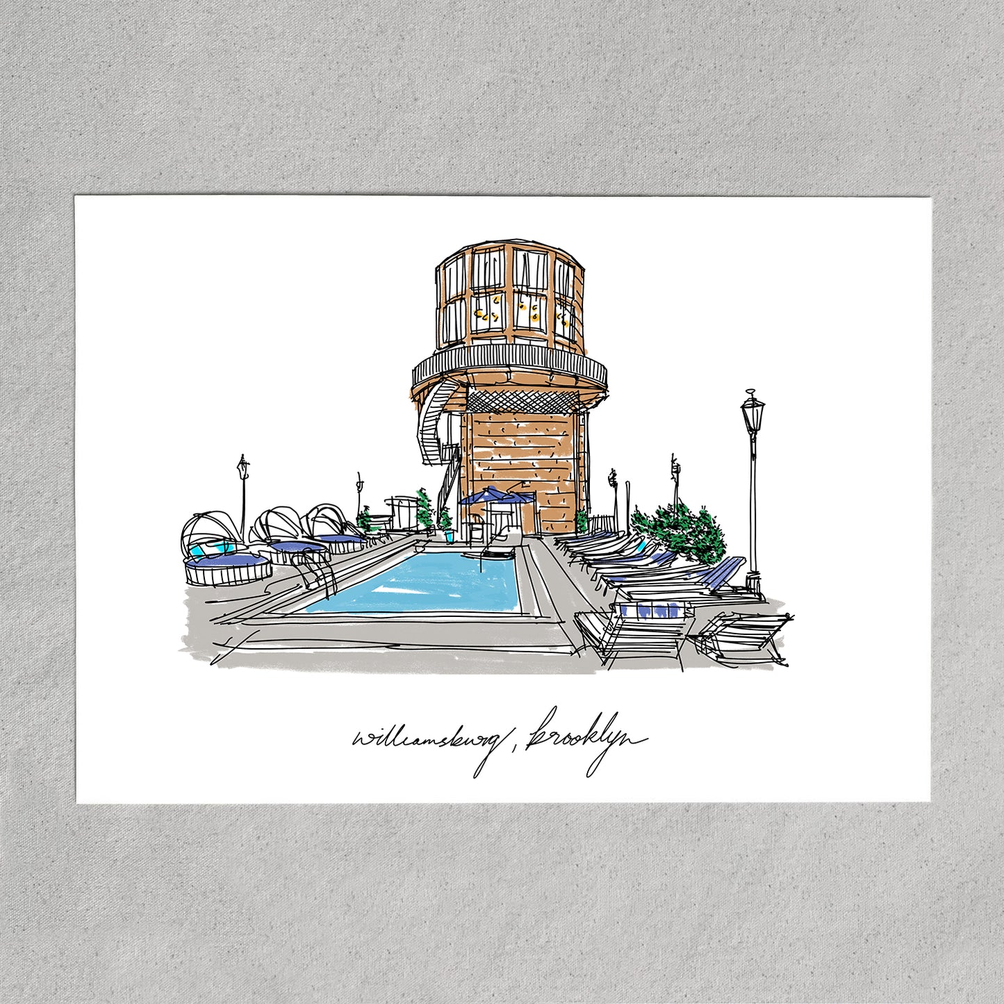 the williamsburg hotel pool