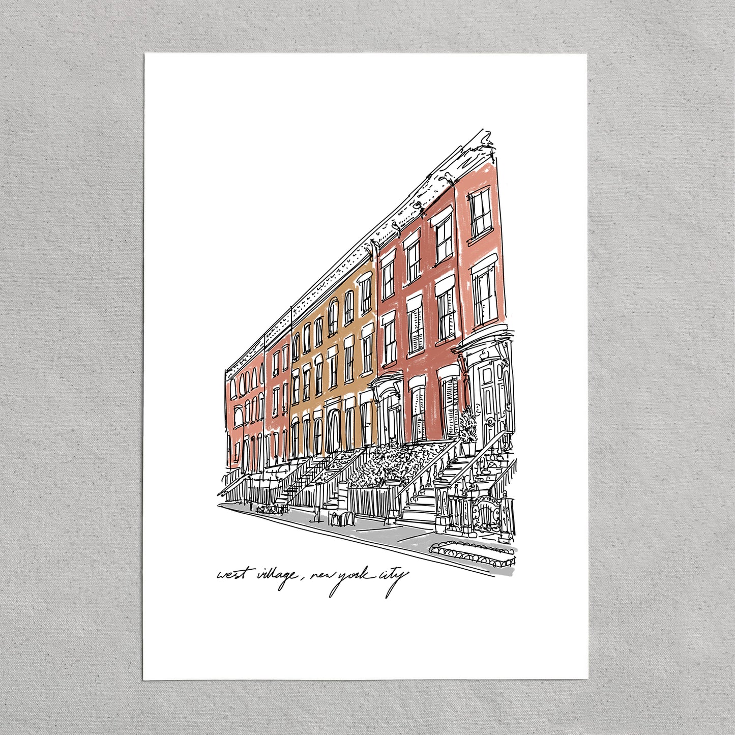 west village streets