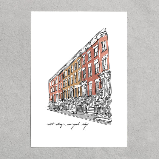 west village streets