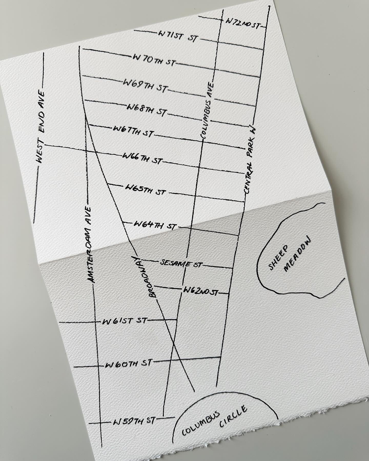 maps: upper west side