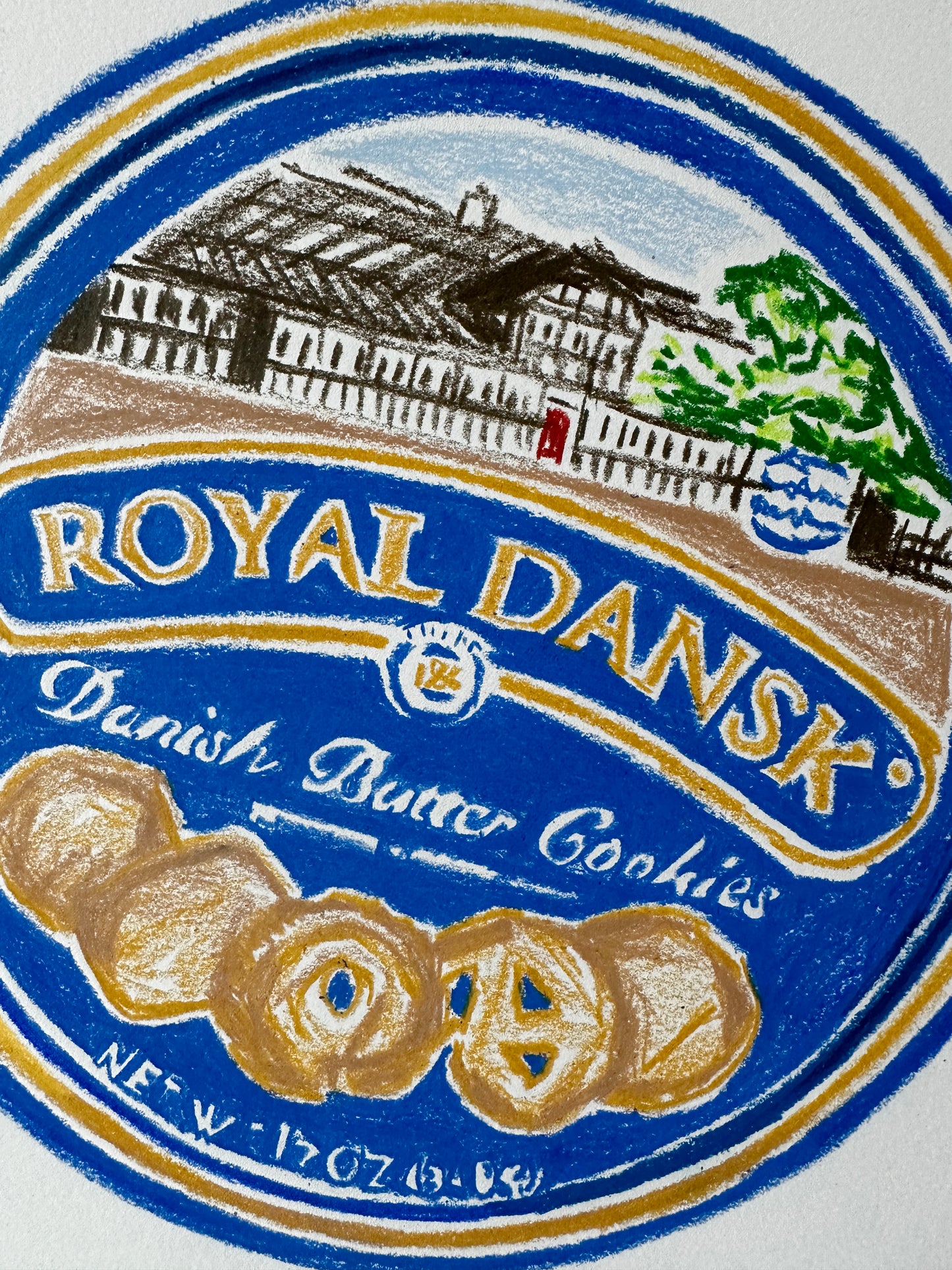 royal dansk danish butter cookies