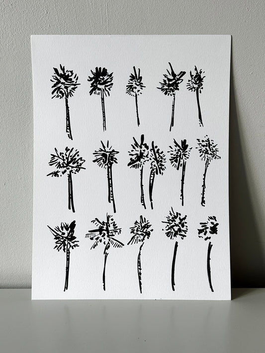 A set of California Palm Trees