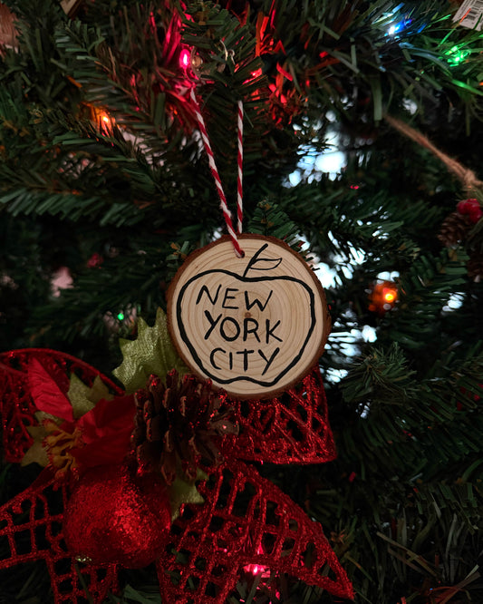 big apple 'New York City' (black)