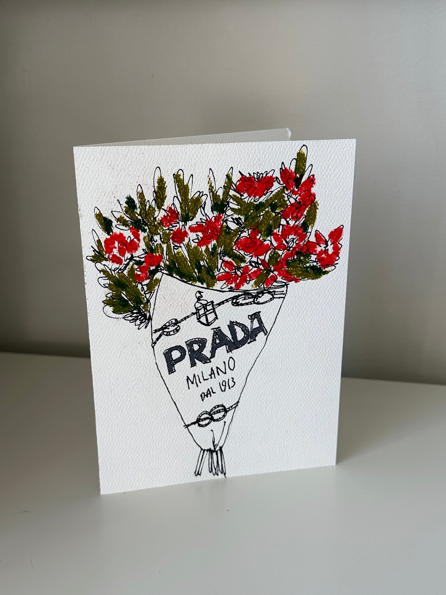 red prada flowers