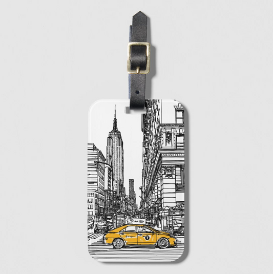 soho taxi -- luggage tags