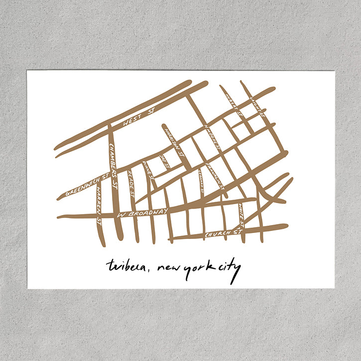maps: tribeca