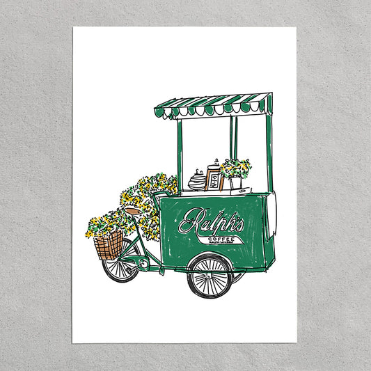 ralphs coffees cart