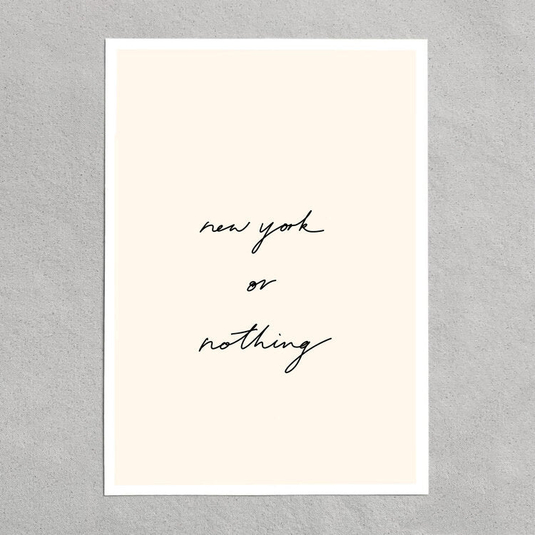 quote: "ny or nothing."